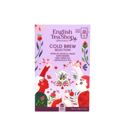 Cold Brew Selection – 20 Βιολογικά Tea Bags για Cold Brew | The English Tea Shop  Περιγραφή