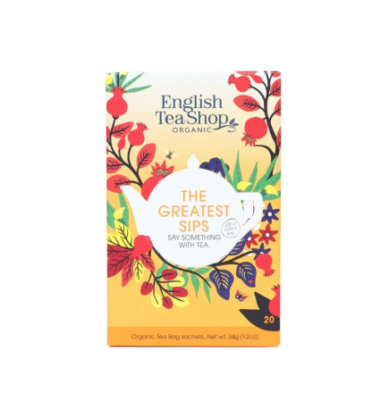 The Greatest Sips – 20 Βιολογικά Tea Bags | The English Tea Shop