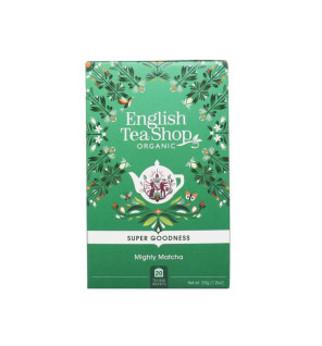 Mighty Matcha – 20 Βιολογικά Tea Bags με Matcha | The English Tea Shop